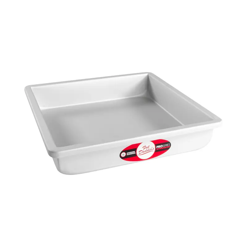 10X2-Inch Shallow Square Baking Mold 1