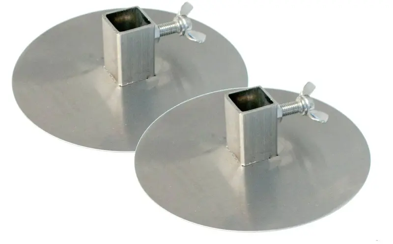 20Mm Square Stainless Steel Gyro Plates – Pair Of Durable Rotisserie Skewers 1
