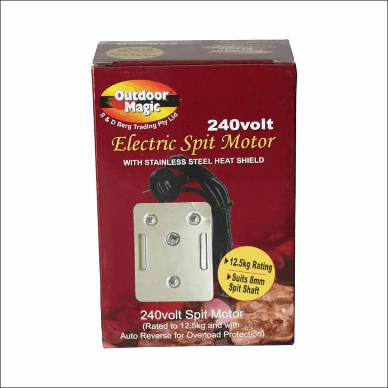 240V High-Torque Electric Spit Motor For Commercial-Grade Grills 1