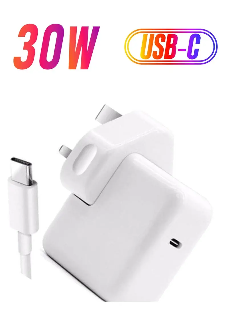 29W/30W Usb-C Power Adapter For Macbook Pro 13″/15″ (2017) – White 1