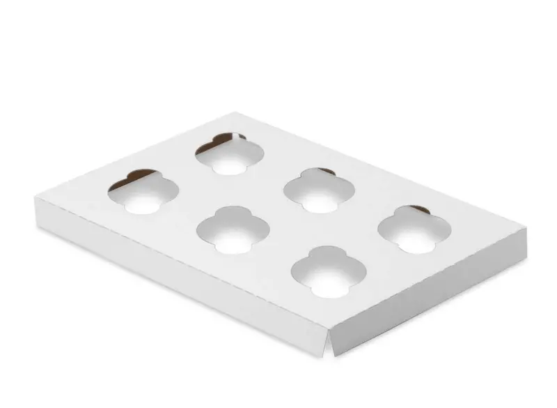 6-Cavity Mini Cupcake Insert Tray 1