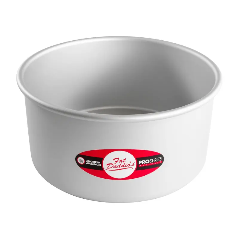 8-Inch Round Heavy-Duty Cake Pan (4-Inch Depth) 1