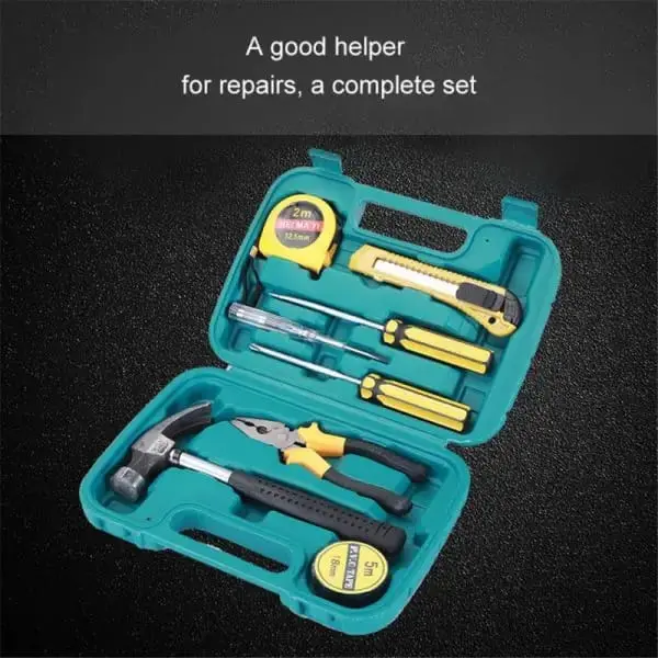 8-Piece Professional Hand Tool Kit With Durable Storage Case 1