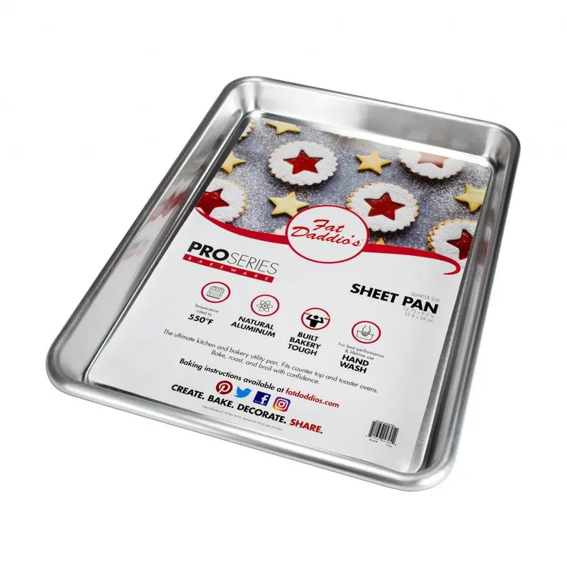 Aluminum Quarter Sheet Pan – 9" X 13" 1
