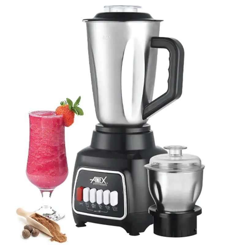 Anex Ag-6138Ss Heavy-Duty Stainless Steel Blender And Grinder 1