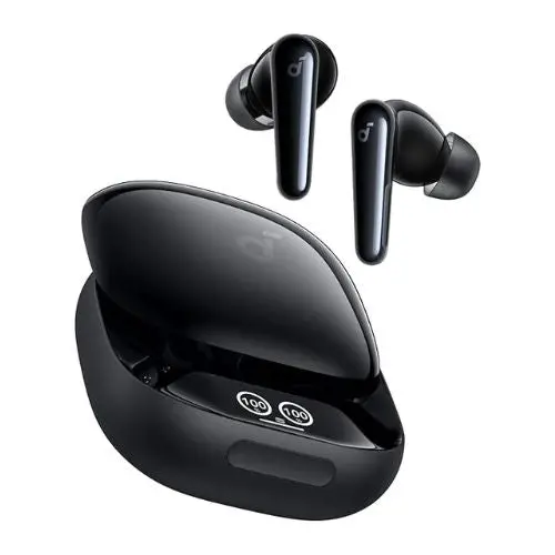 Anker Soundcore Liberty 4 Pro Wireless Earbuds – 7-Sensor Adaptive Anc, Dual-Driver Audio, Ldac Support, 40-Hour Total Battery, Smart Charging Case With Display, Ipx5 Water Resistance 1