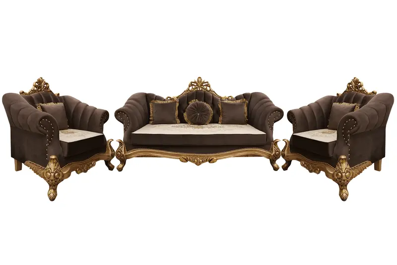 Asmani Taj 5-Seater Sofa Set — Available On Easy Installments 1