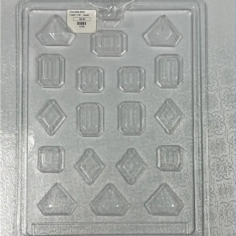Assorted Jewel Chocolate Mold (1"–1.5") 1