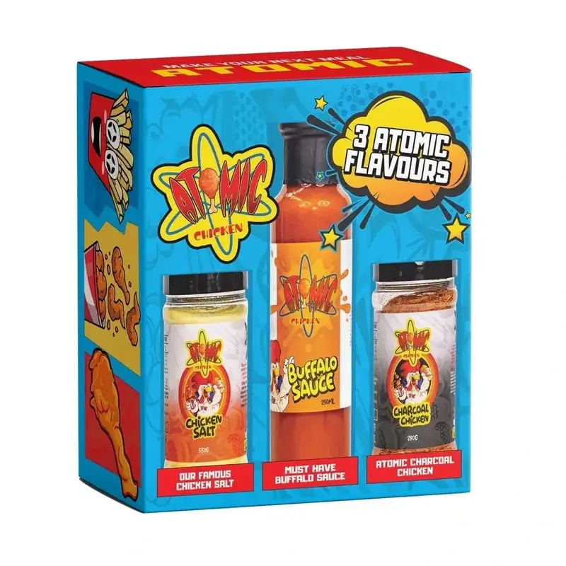 Atomic Chicken Gift Set – Gourmet Fakeaway Bbq Bundle 1