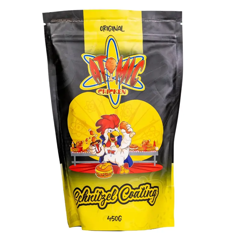 Atomic Chicken Original Schnitzel Coating – 450G Crispy Breading Mix 1