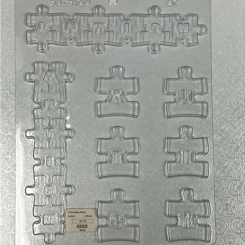 Autism Puzzle Chocolate Mold 1