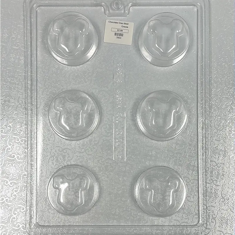 Baby Onesie Chocolate Cookie Mold 1