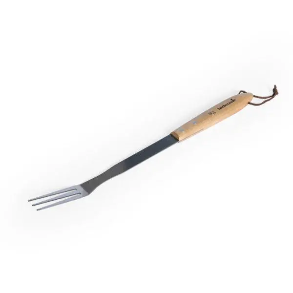 Barbecook Bbq Fork With Natural Wooden Handle 1