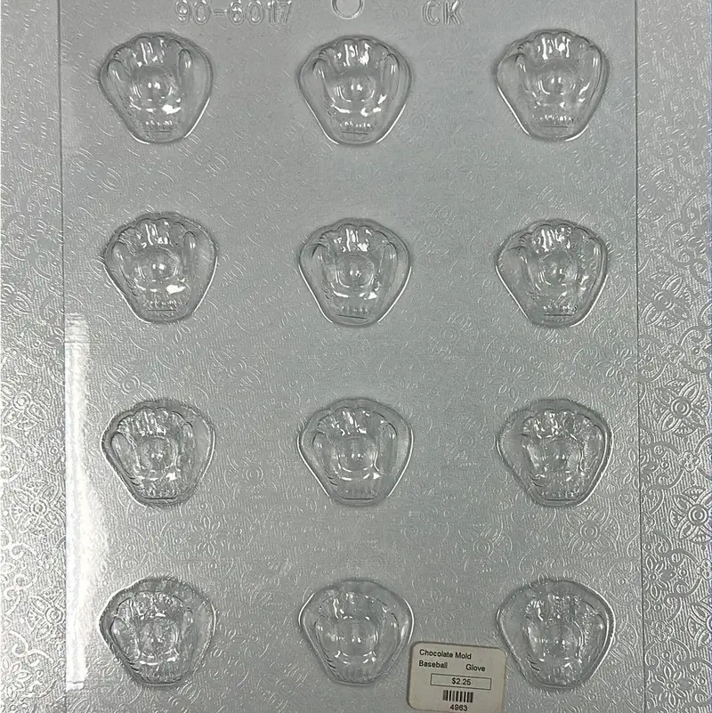 Baseball & Glove Chocolate Mold 1