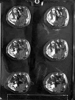 Baseball Glove Chocolate Mold – 6-Cavity Sports Confectionery Tray 1