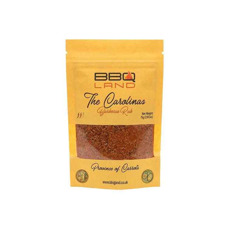 Bbq Land Carolinas Dry Rub – 75G Smoky Spice Blend 1