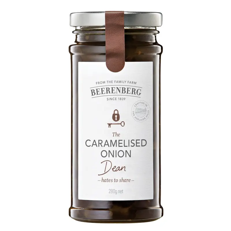 Beerenberg Caramelised Onion Relish – 280G Savoury Spread 1
