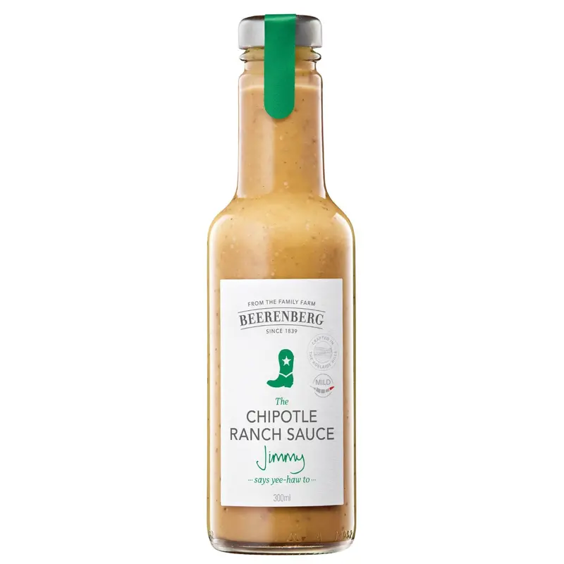 Beerenberg Chipotle Ranch Dressing & Dip – Smoky Creamy Sauce (300Ml) 1