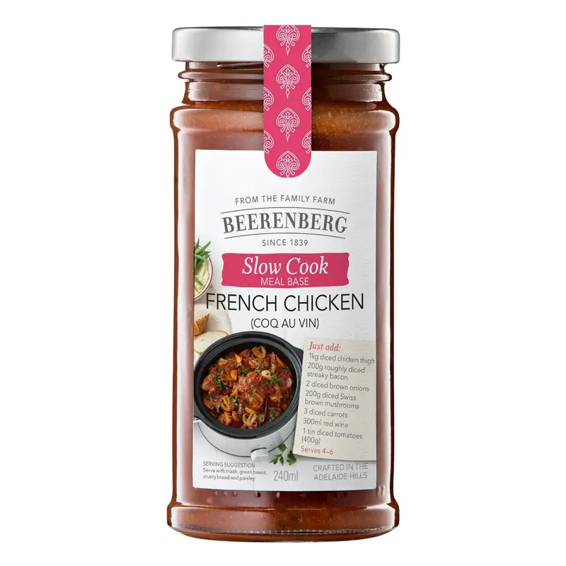 Beerenberg French Chicken Meal Base – Herb-Infused Culinary Starter (240Ml) 1