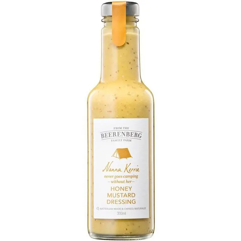 Beerenberg Honey Mustard Dressing – 300Ml Gourmet Vinaigrette 1