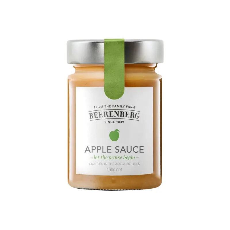 Beerenberg Organic Apple Sauce – 160G Jar 1