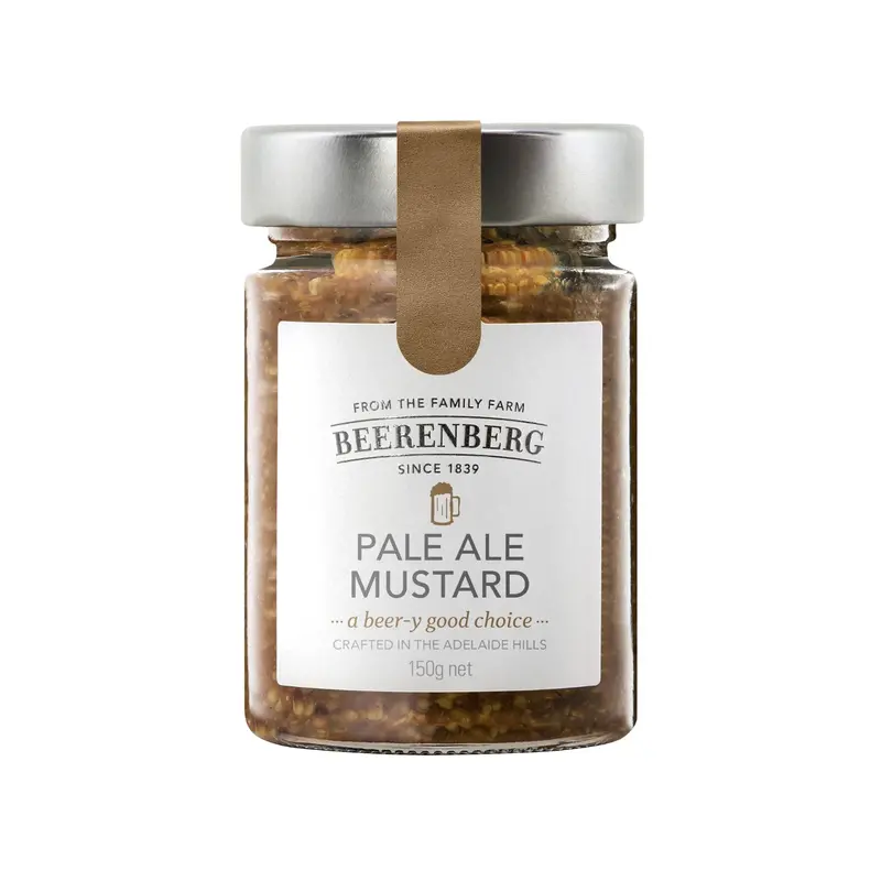 Beerenberg Pale Ale Mustard – 150G Craft Beer-Infused 1