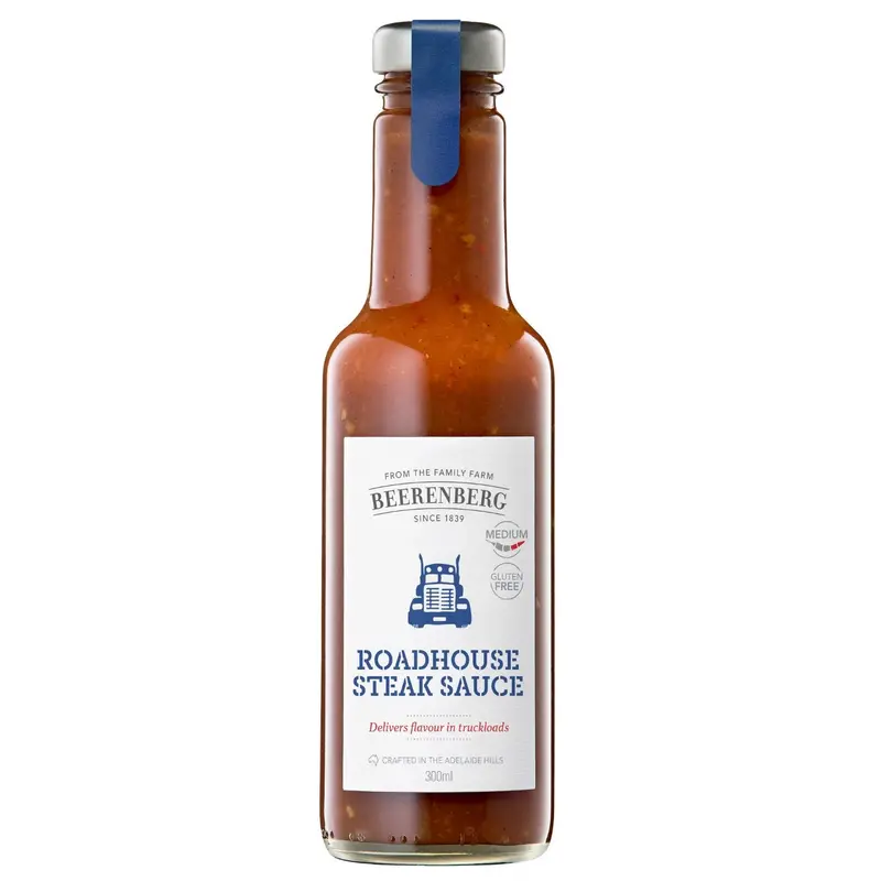 Beerenberg Roadhouse Grilling Steak Sauce – 300Ml Bold Flavor Blend 1
