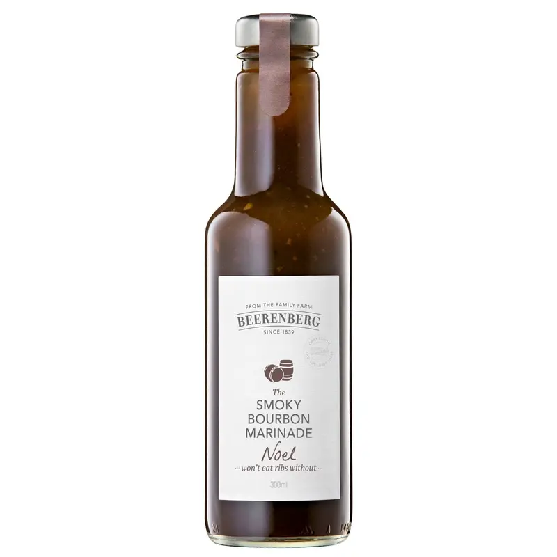 Beerenberg Smoky Bourbon Barbecue Sauce – 300Ml Bottle 1