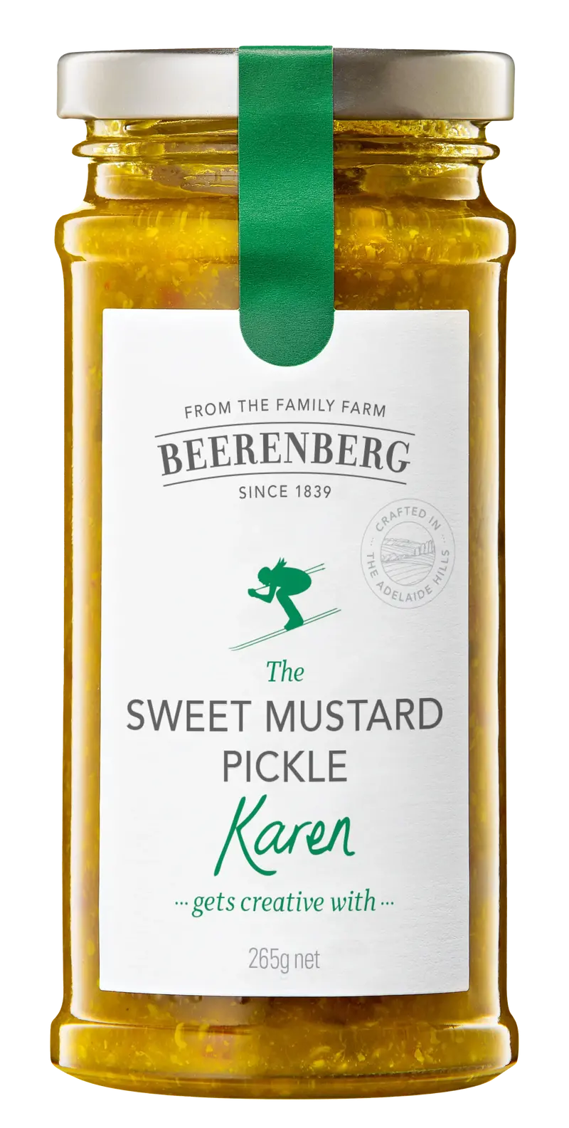 Beerenberg Sweet Mustard Pickle – 265G Traditional Condiment 1