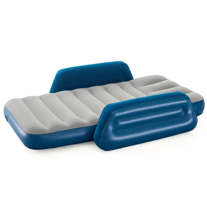 Bestway 1-Person Inflatable Air Bed For Kids – Blue & Gray (76 × 145 × 18 Cm) 1
