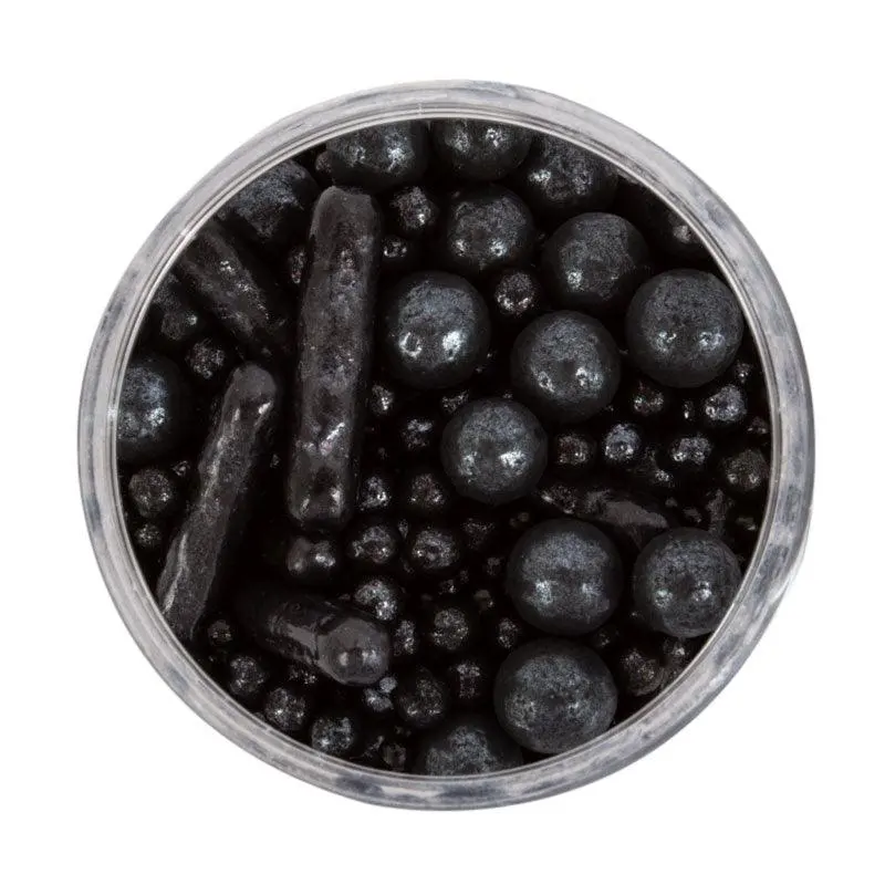 Black Bubble & Bounce Sprinkles – 75G Edible Confetti 1
