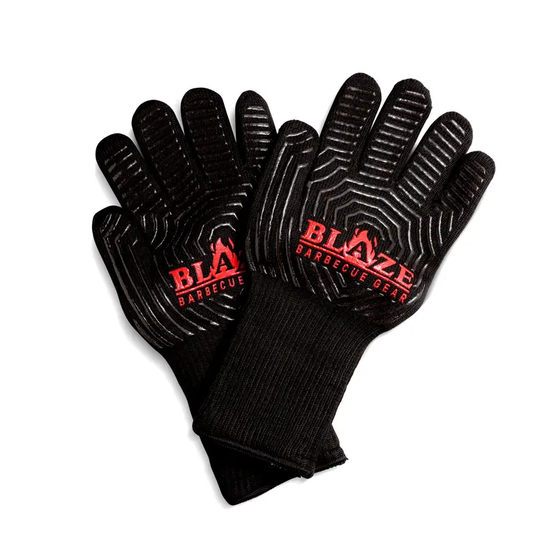 Blaze Heat-Resistant Grill Gloves – Heavy-Duty Protection 1