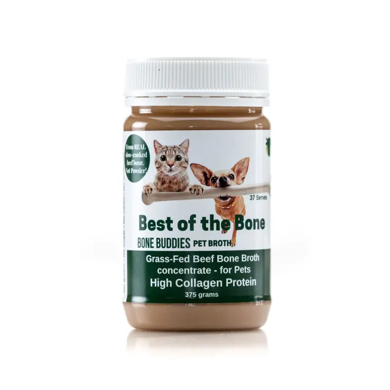 Bone Buddies Best Of The Bone Pet Broth – 375G Natural Beef & Chicken Stock 1