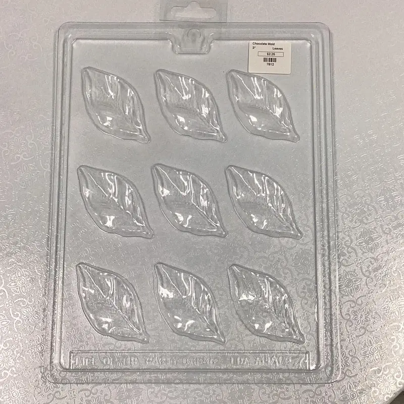 Botanical Leaves Chocolate Mold 1