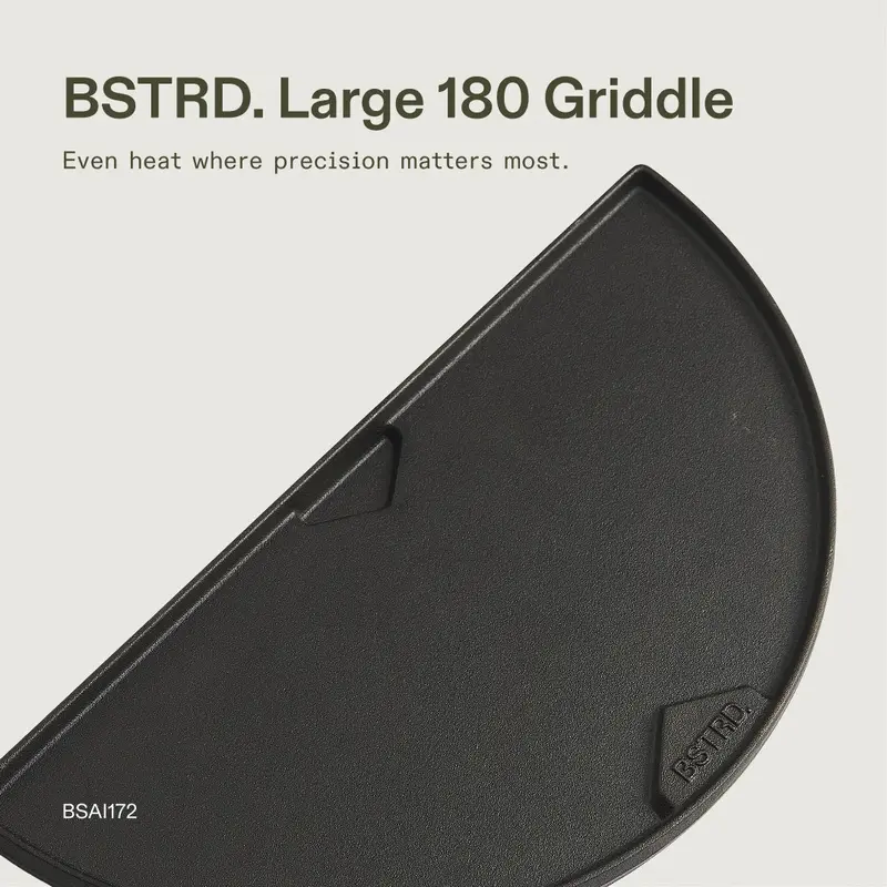 Bstrd. 180 Large Flat Top Griddle Plate 1