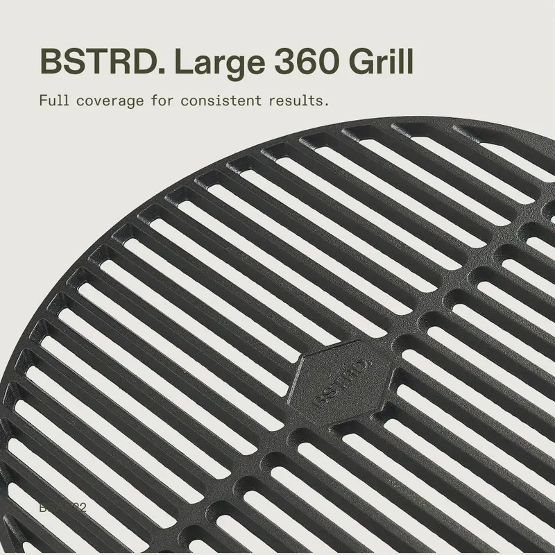 Bstrd. 360 Large Dual-Zone Grill Plate 1