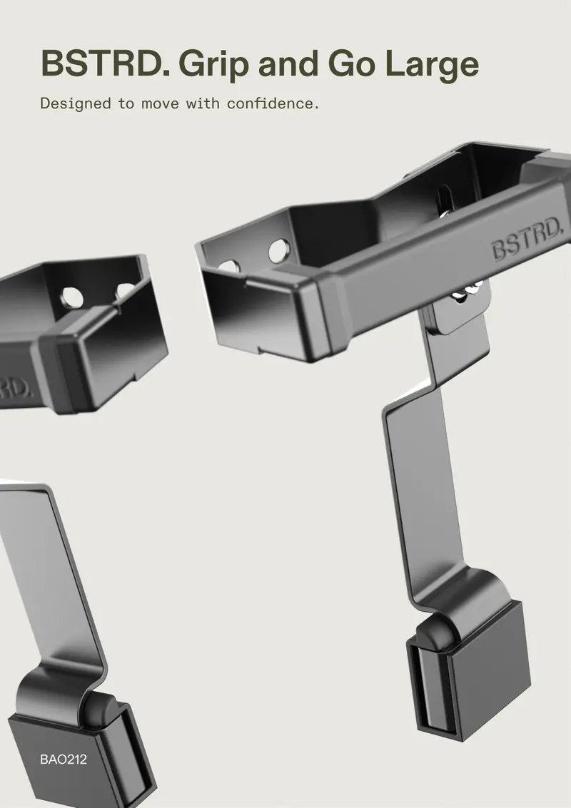 Bstrd. Grip & Go Large Portable Grill Accessory 1