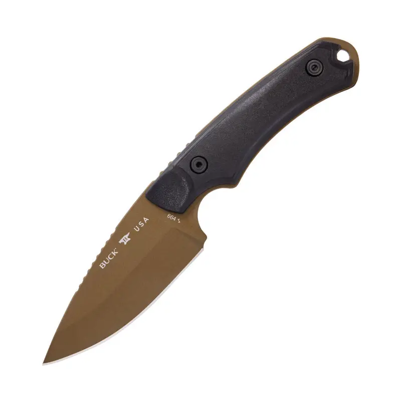 Buck Alpha Hunter Fixed-Blade Knife — Backcountry-Ready Full-Tang Design 1