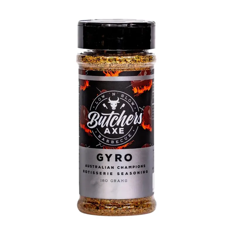 Butcher’S Axe Gyro Rotisserie Seasoning – Mediterranean-Style Blend, 180 G 1