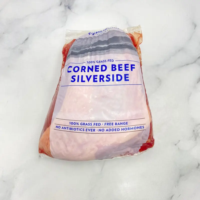 Cape Grim 100% Grass-Fed Corned Silverside – Premium Cured Beef Cut, $24.99/Kg 1