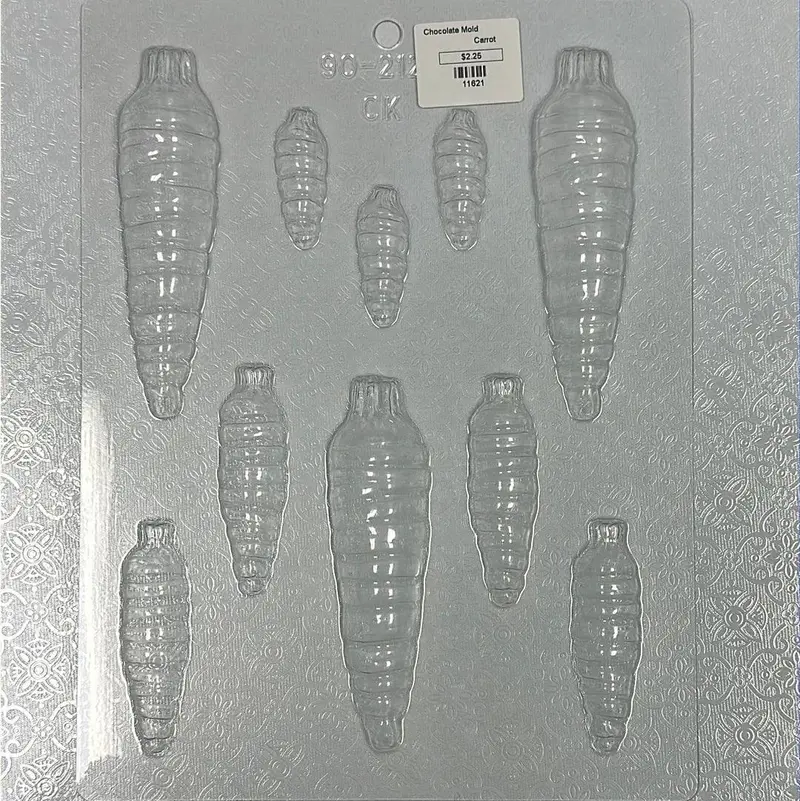 Carrot Chocolate Mold 1