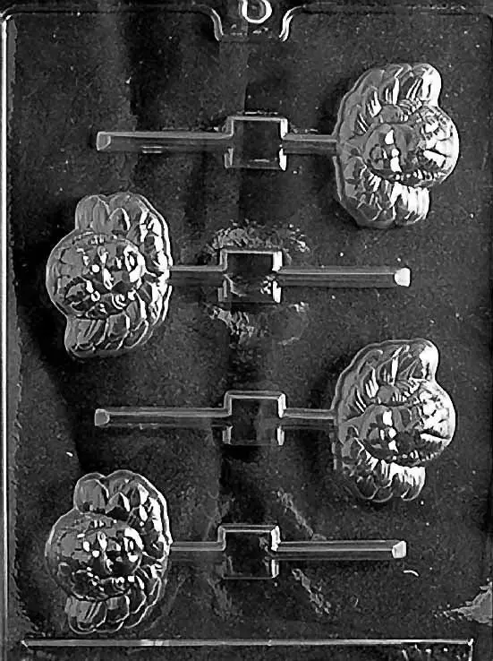 Cherub-Shaped Chocolate Lollipop Mold 1