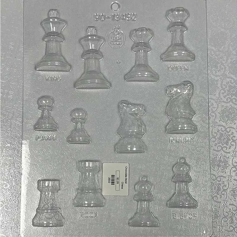 Chess Piece Chocolate Mold 1