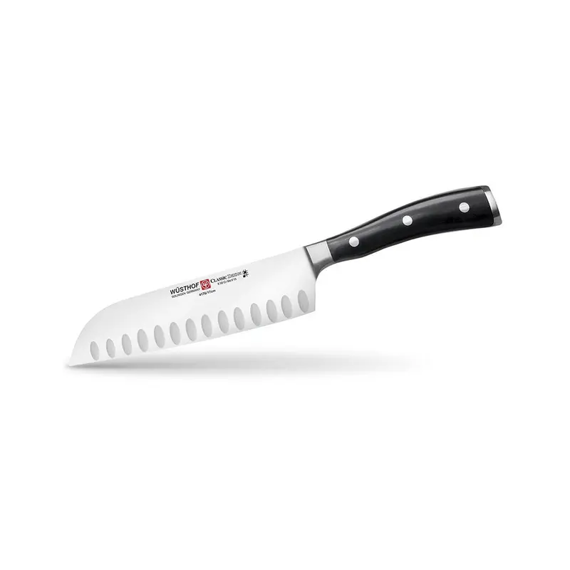 Classic Ikon Hollow-Edge 7-Inch Santoku Knife 1