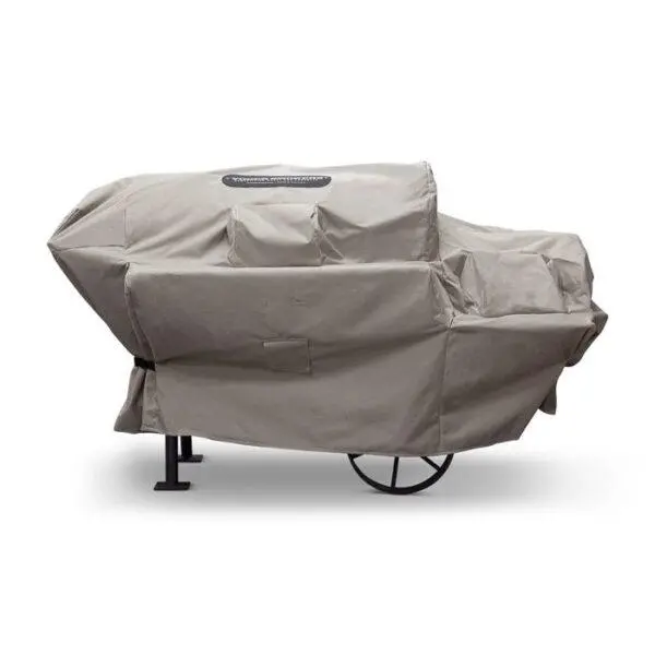Custom-Fit Cover For Yoder Cheyenne Offset Smoker – All-Weather Protection 1