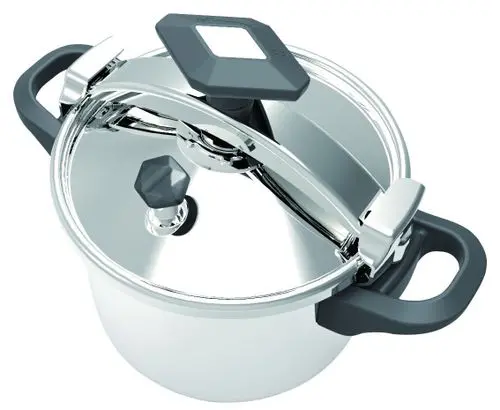 Dessini 11-Liter Stainless Steel Pressure Cooker – Efficient & Durable, Silver 1