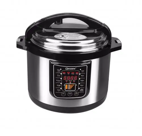 Dessini 12-Liter Electric Pressure Cooker – Extra-Large Capacity Smart Cooking Appliance 1