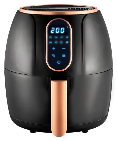 Dessini Digital Air Fryer — 4L Capacity, 1500W Power, Precise Temperature Control, Black 1