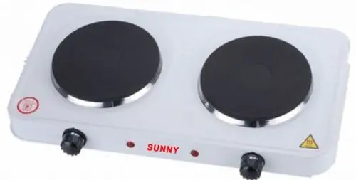 Dessini Dual-Zone Solid-Plate Electric Hot Plate – Simultaneous Heating & Cooking 1