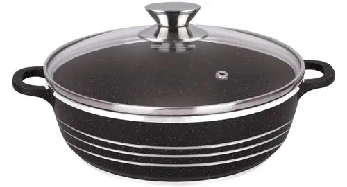 Dessini Granite Shallow Fry Pan — 28Cm Diameter, Heavy-Duty Non-Stick Surface 1